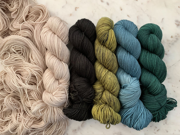 Winter Song Crop Kit {yarn only}